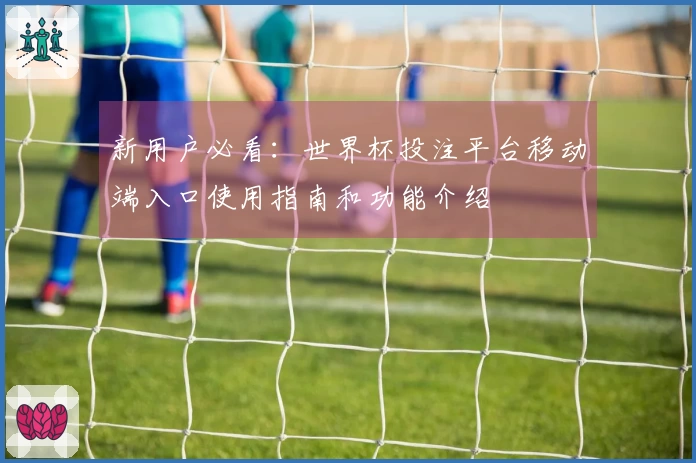 新用户必看：世界杯投注平台移动端入口使用指南和功能介绍